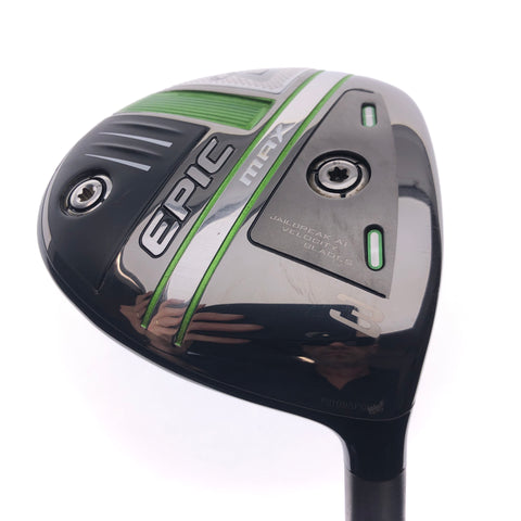 Used Callaway Epic Max 3 Fairway Wood / 15 Degrees / Regular Flex
