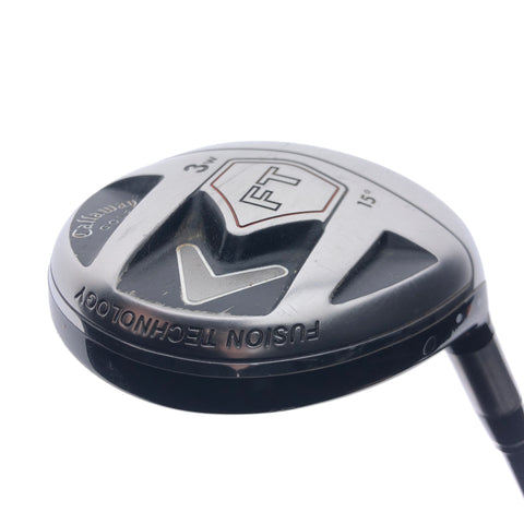 Used Callaway Fusion FT 3 Fairway Wood / 15.0 Degrees / Stiff Flex