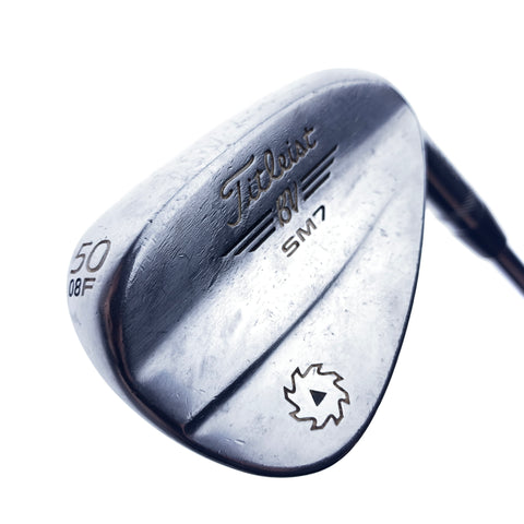 Used Titleist Vokey SM7 Tour Chrome Gap Wedge / 50.0 Degrees / Wedge Flex