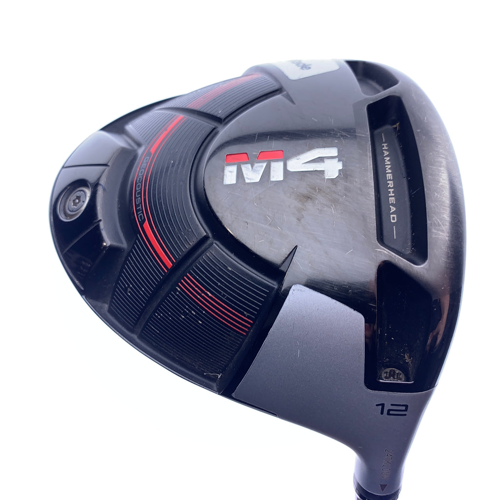 Used TaylorMade M4 Driver / 12.0 Degrees / Regular Flex