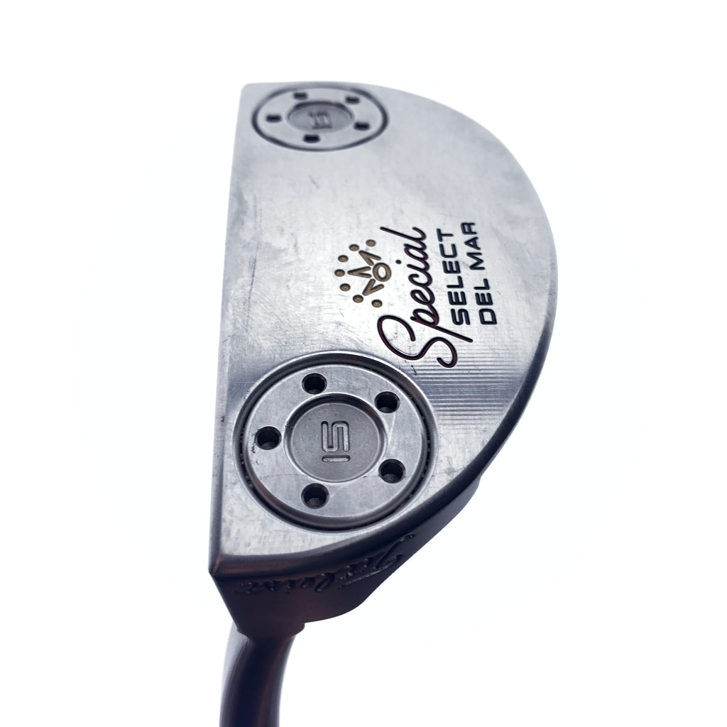 Used Scotty Cameron Special Select Del Mar Putter / 33.0 Inches / Left-Handed