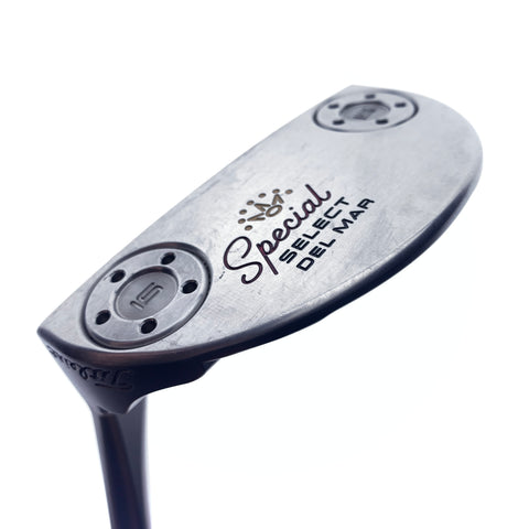 Used Scotty Cameron Special Select Del Mar Putter / 33.0 Inches / Left-Handed