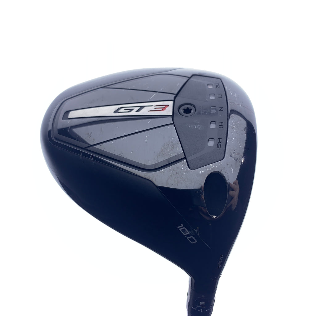 Used Titleist GT3 Driver / 10.0 Degrees / ISAWA 55GMS 04 / Stiff Flex