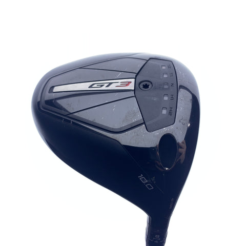 Used Titleist GT3 Driver / 10.0 Degrees / ISAWA 55GMS 04 / Stiff Flex