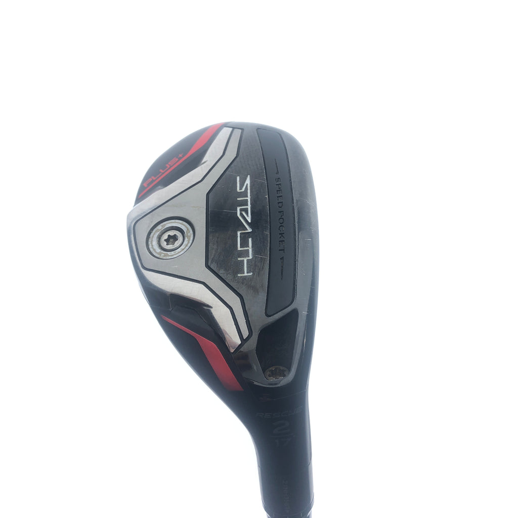 Used TaylorMade Stealth Plus Rescue 3 Hybrid / 17.0 Degrees / X-Stiff Flex