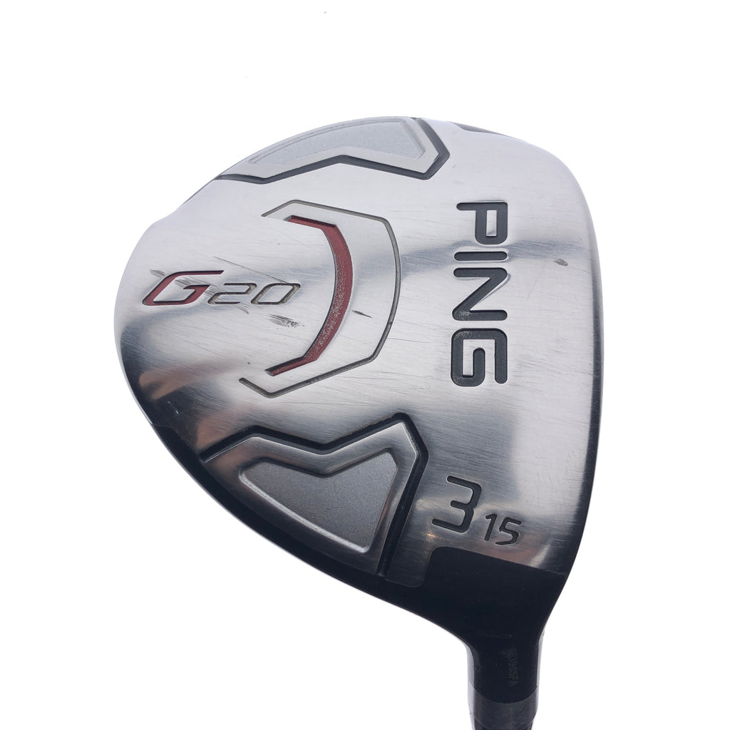 Used Ping G20 3 Fairway Wood / 15.0 Degrees / Regular Flex