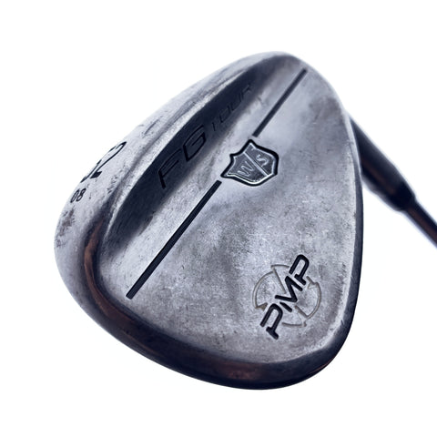 Used Wilson FG Tour PMP Tour Frosted Gap Wedge / 52.0 Degrees / X-Stiff Flex