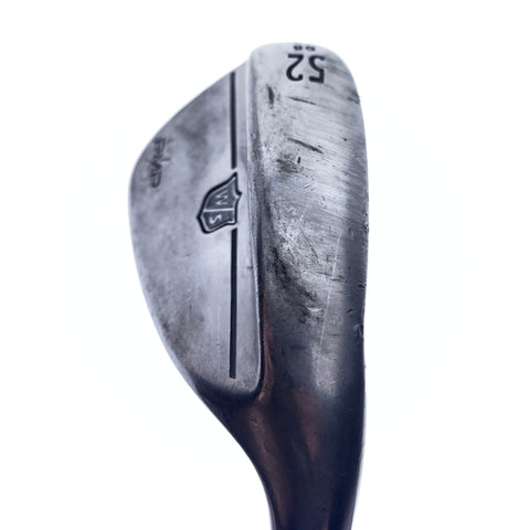 Used Wilson FG Tour PMP Tour Frosted Gap Wedge / 52.0 Degrees / X-Stiff Flex