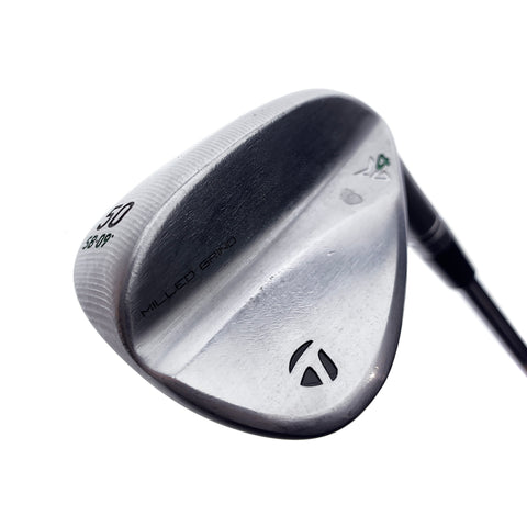 Used TaylorMade Milled Grind 4 Gap Wedge / 50.0 Degrees / Stiff Flex