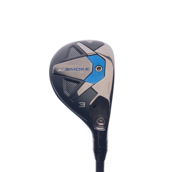 Used Callaway Paradym Ai Smoke HL 3 Hybrid / 18 Degrees / Stiff Flex