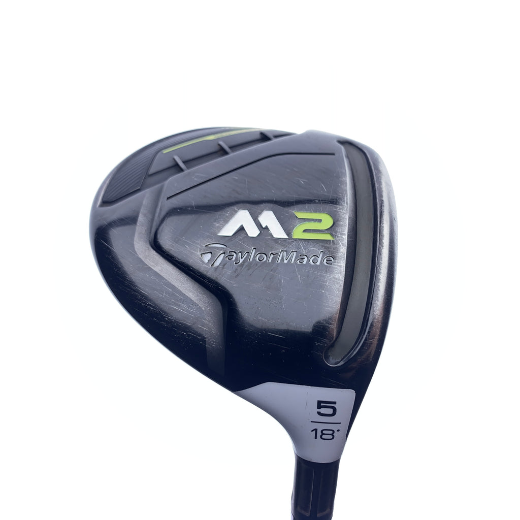 Used TaylorMade M2 2017 5 Fairway Wood / 18.0 Degrees / Regular Flex