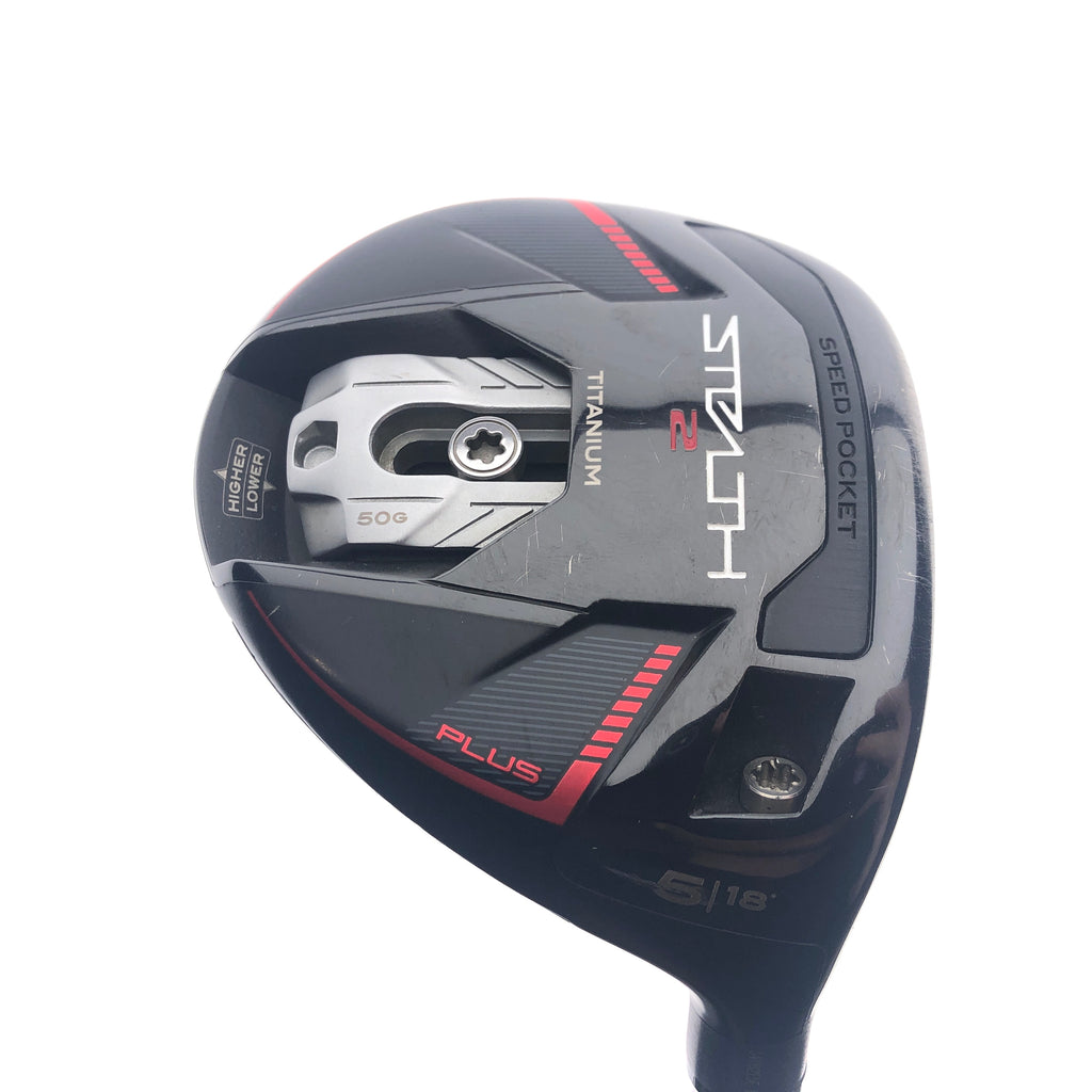 Used TaylorMade Stealth 2 5 Fairway Wood / 18 Degrees / X-Stiff Flex - Replay Golf 
