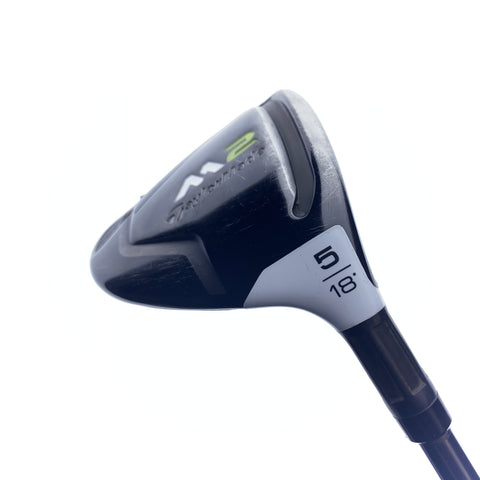 Used TaylorMade M2 2017 5 Fairway Wood / 18.0 Degrees / Regular Flex