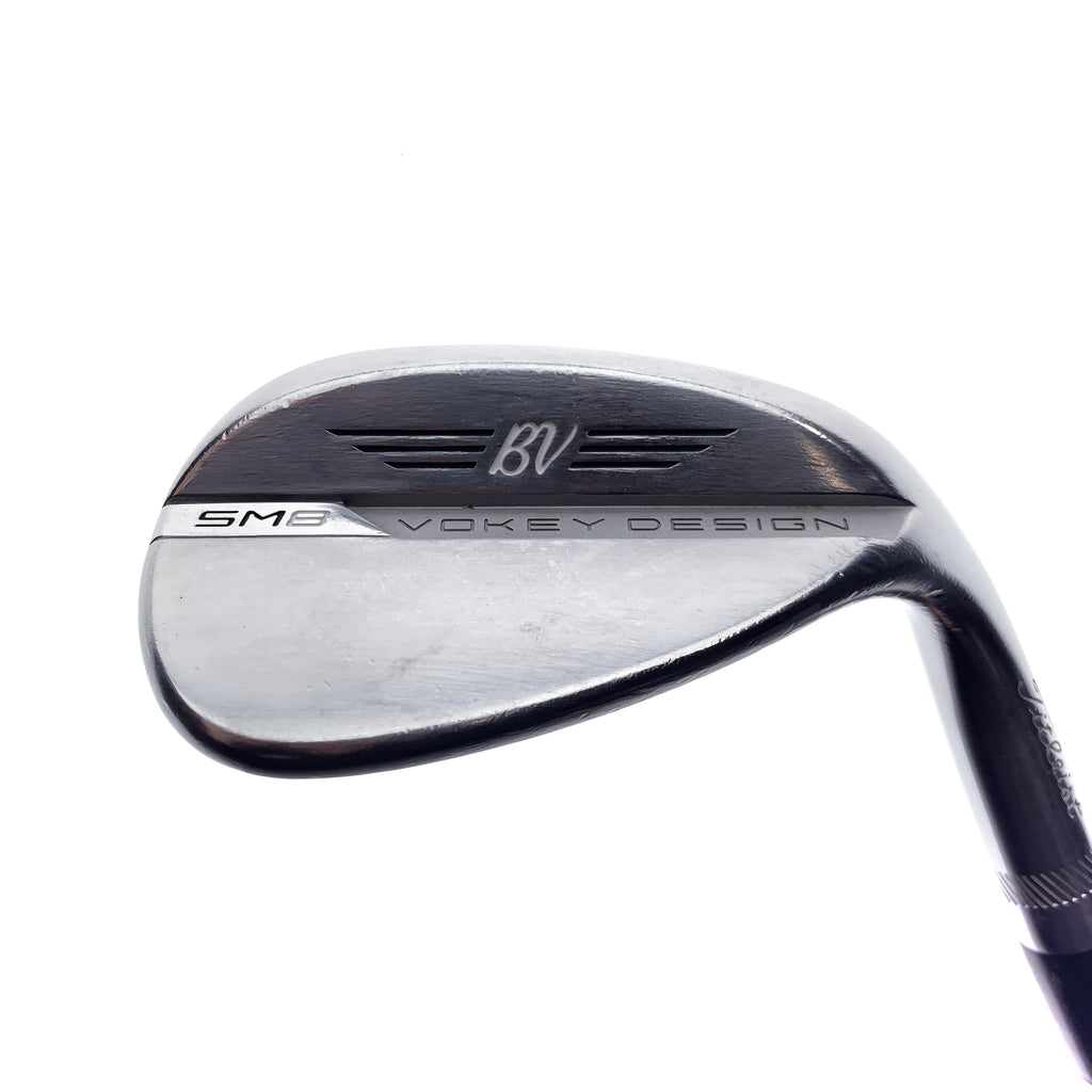 Used Titleist Vokey SM8 Tour Chrome Sand Wedge / 54.0 Degrees / Stiff Flex