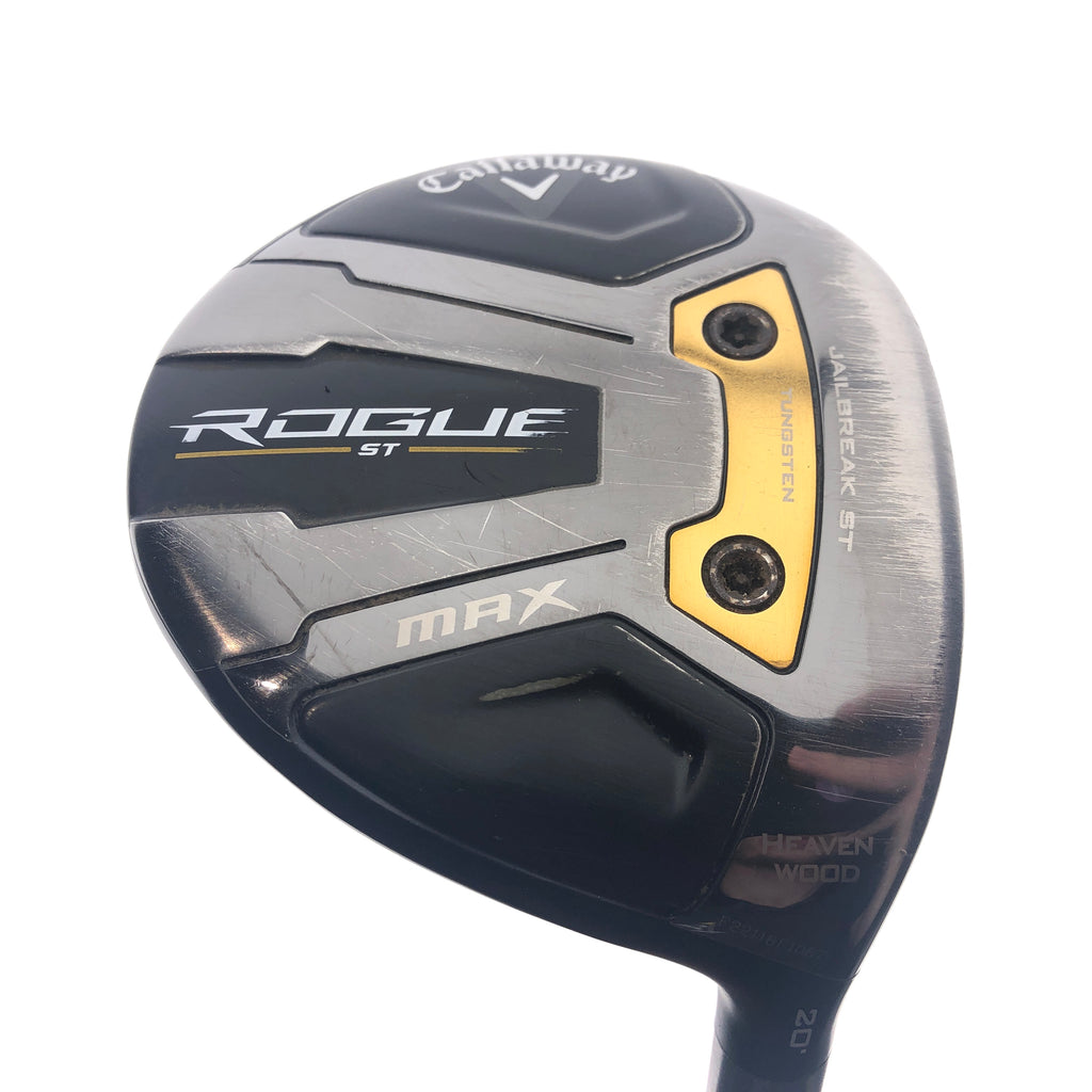 Used Callaway Rogue ST MAX Heaven Fairway Wood / 20 Degrees / Regular Flex - Replay Golf 