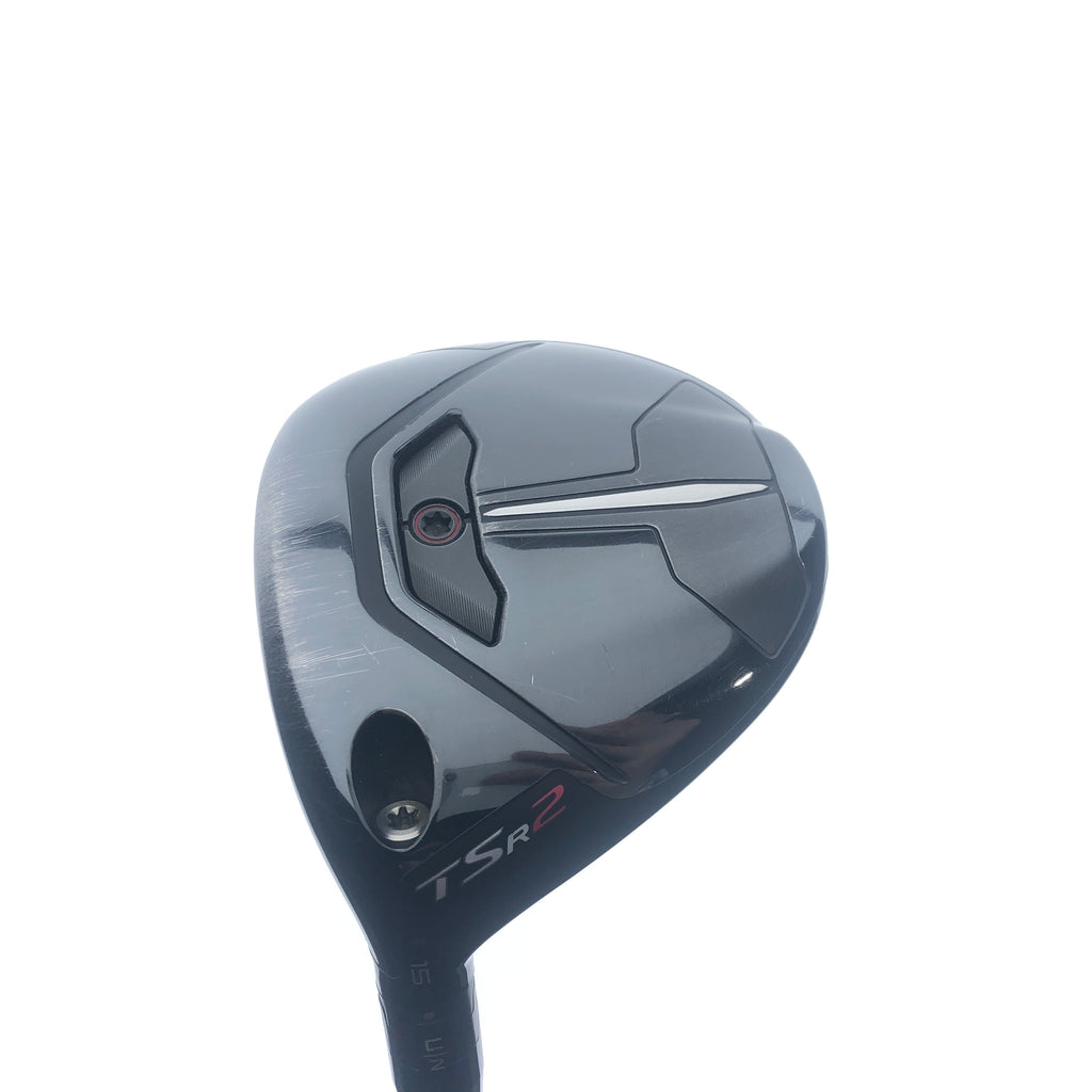 Used Titleist TSR 2 3 Fairway Wood / 15.0 Degrees / Stiff Flex / Left-Handed