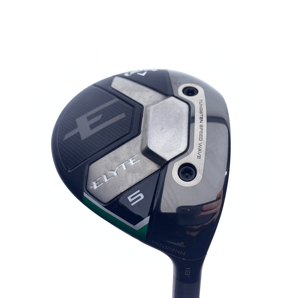 Used TOUR ISSUE Callaway Elyte 5 Fairway Wood / 18.0 Degrees / TX Flex