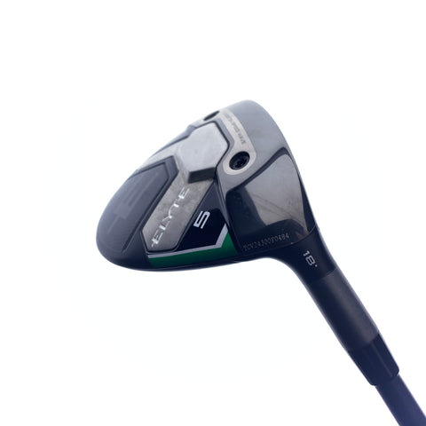 Used TOUR ISSUE Callaway Elyte 5 Fairway Wood / 18.0 Degrees / TX Flex