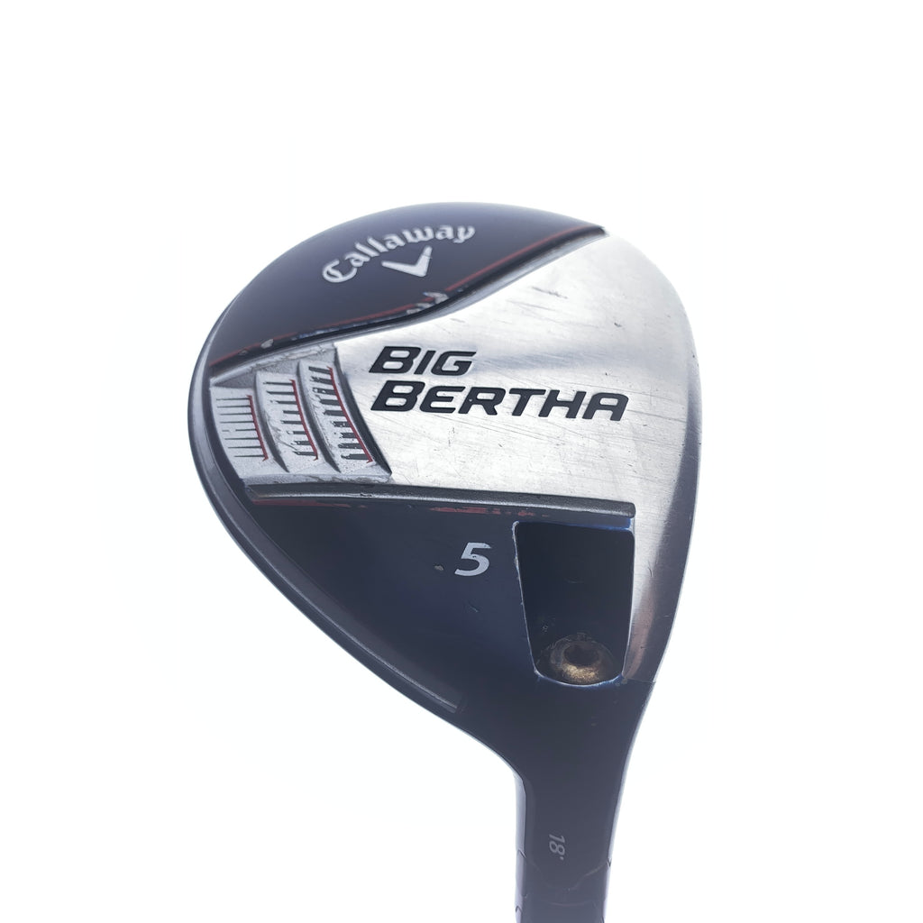 Used Callaway Big Bertha 2014 5 Fairway Wood / 18.0 Degrees / Stiff Flex