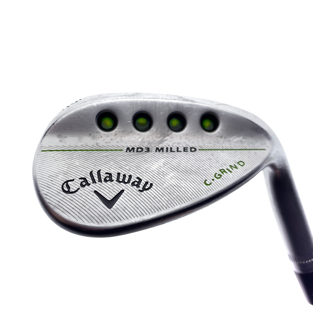 Used Callaway MD3 Milled Chrome Sand Wedge / 56.0 Degrees / Wedge Flex