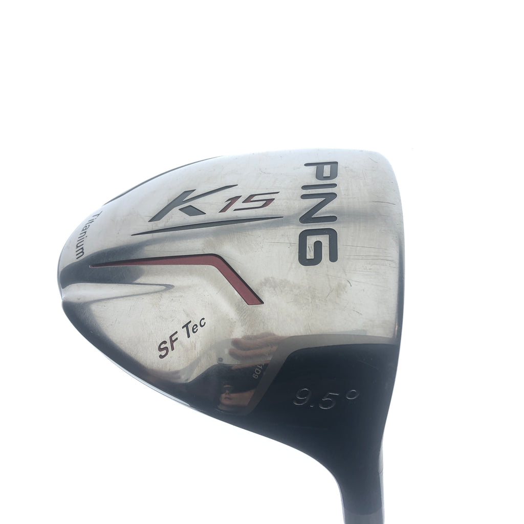 Used Ping K15 Driver / 9.5 Degrees / Regular Flex
