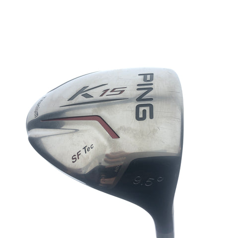 Used Ping K15 Driver / 9.5 Degrees / Regular Flex