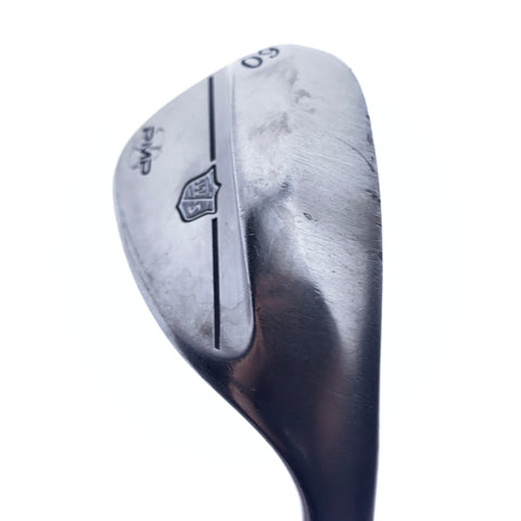 Used Wilson FG Tour PMP Tour Frosted Lob Wedge / 60.0 Degrees / X-Stiff Flex