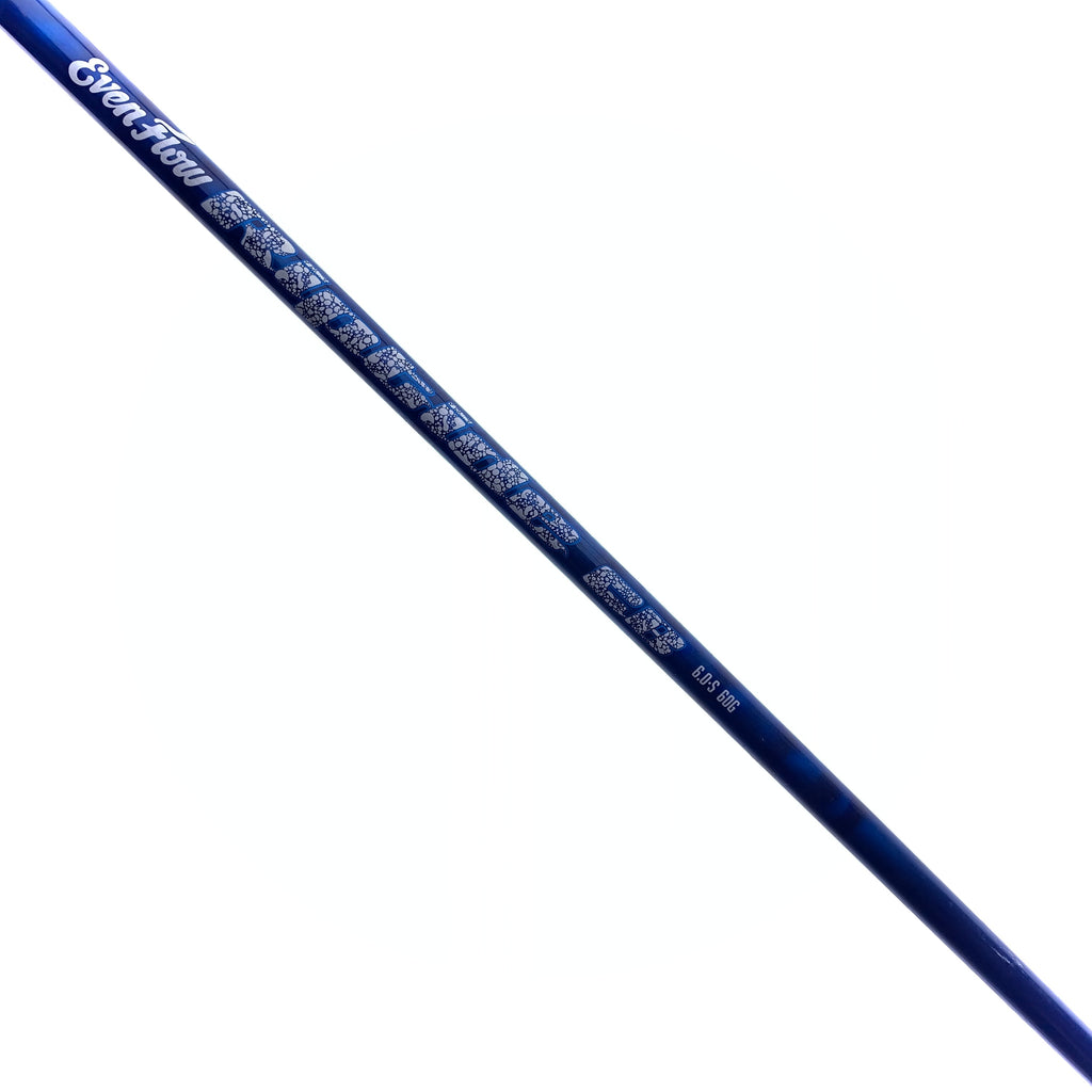 Used Project X EvenFlow Riptide CB 6.0 60 S Fairway Shaft/Stiff Flex/PXG Adapter