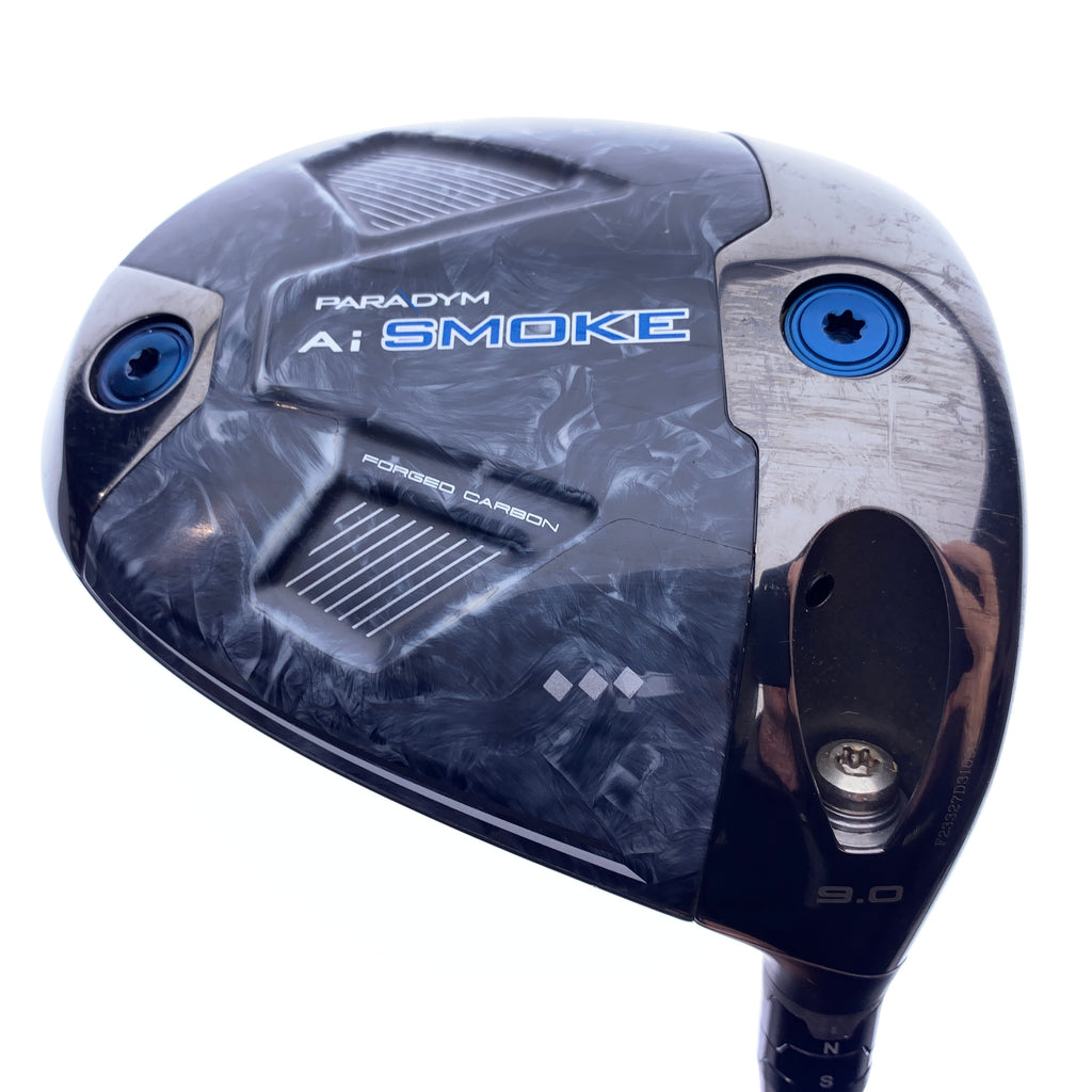 Used Callaway Paradym Ai Smoke Triple Diamond Driver / 9.0 Degrees/X-Stiff Flex