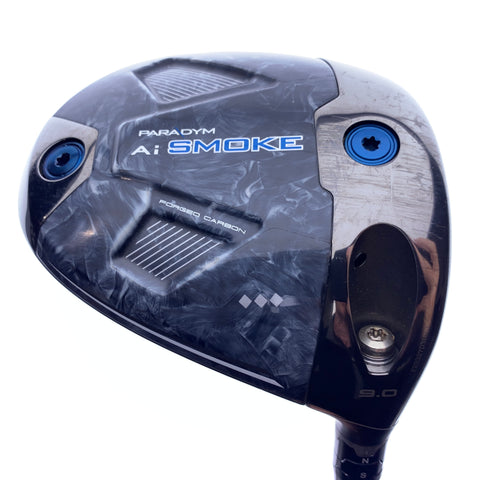 Used Callaway Paradym Ai Smoke Triple Diamond Driver / 9.0 Degrees/X-Stiff Flex