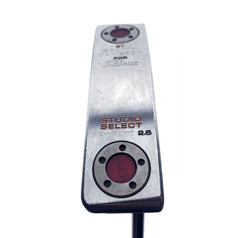 Used Scotty Cameron Studio Select Newport 2.6 Putter / 34.5 Inches