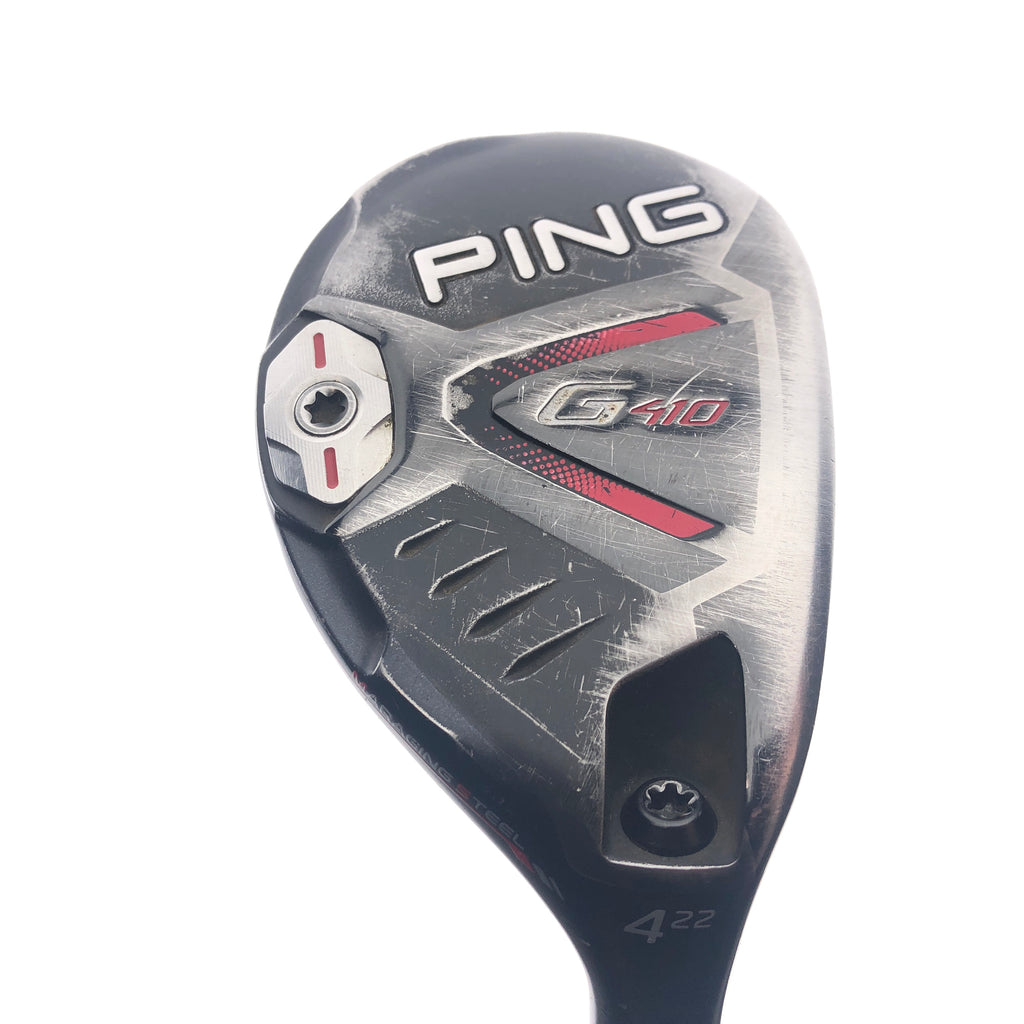 Used Ping G410 4 Hybrid / 22 Degrees / Regular Flex - Replay Golf 