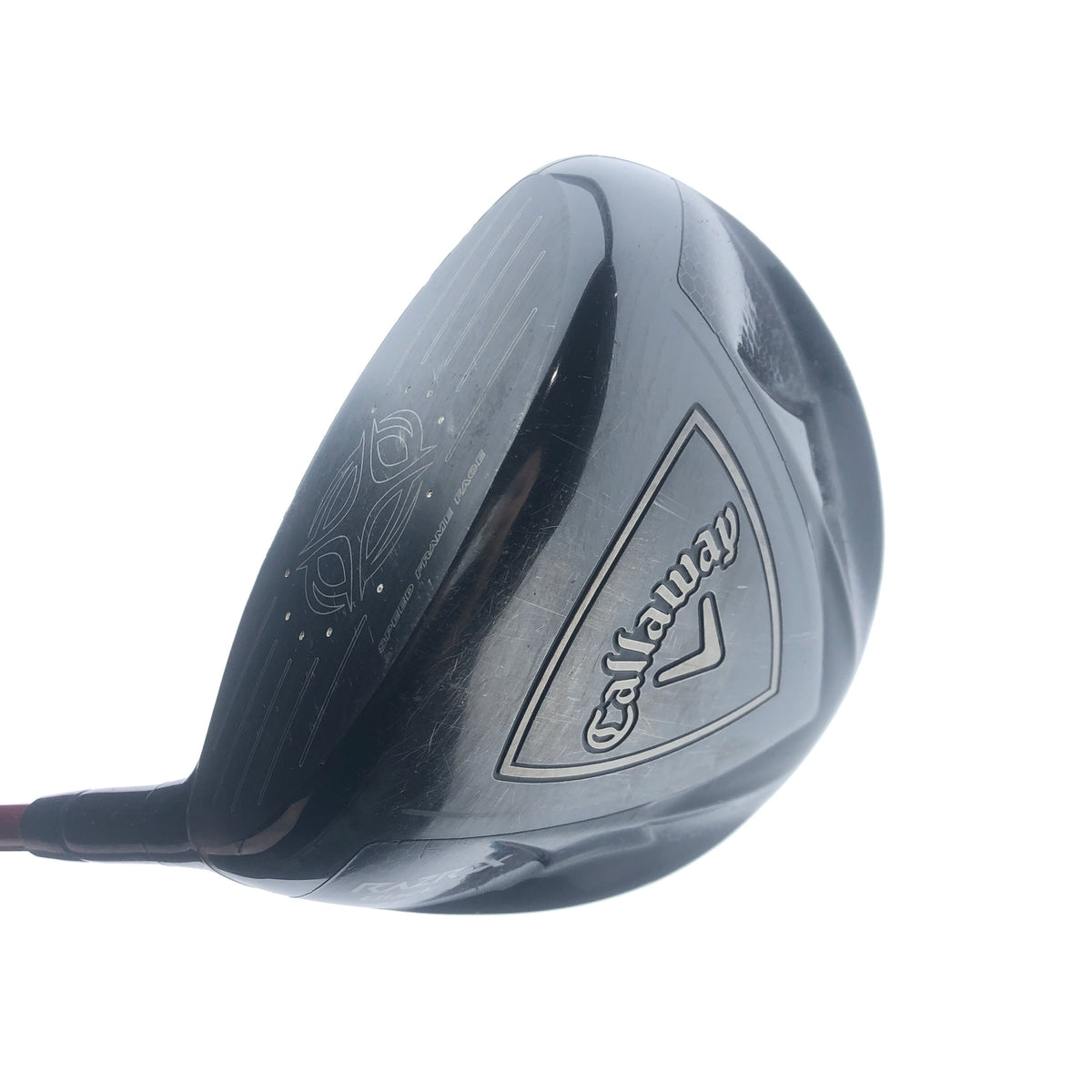 Used Callaway Razr X Black Driver / 9.5 Degrees / Stiff Flex / Left-Handed - Replay Golf 