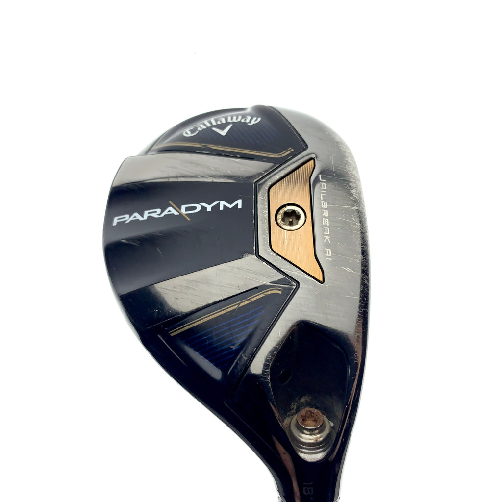 Used Callaway Paradym 3 Hybrid / 18.0 Degrees / Regular Flex