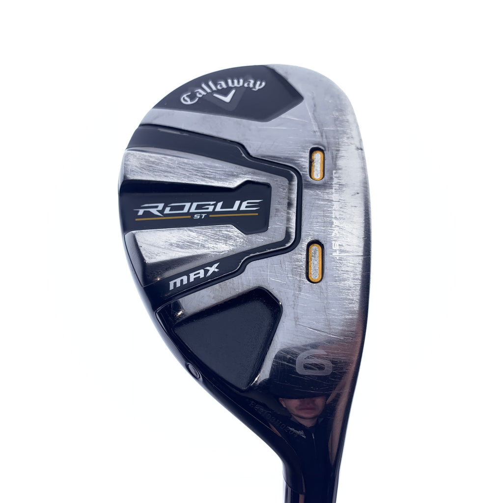 Used Callaway Rogue ST MAX 6 Hybrid / 26 Degrees / Stiff Flex
