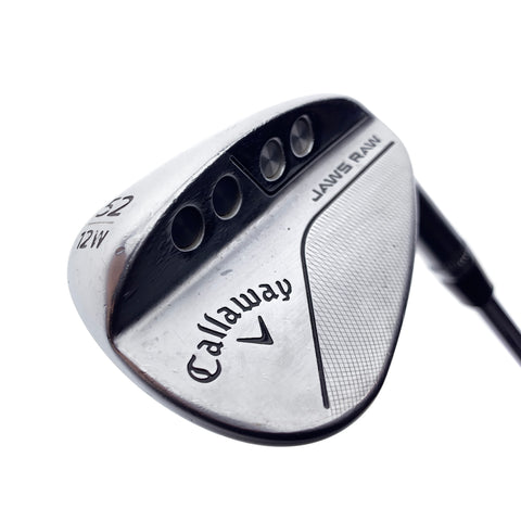 Used Callaway Jaws Raw 2022 Gap Wedge / 52.0 Degrees / Wedge Flex