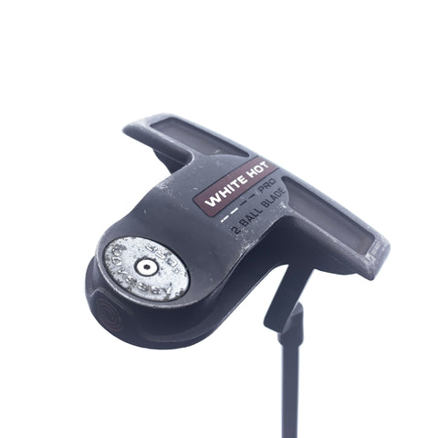 Used Odyssey White Hot Pro 2-Ball Blade Putter / 35.5 Inches