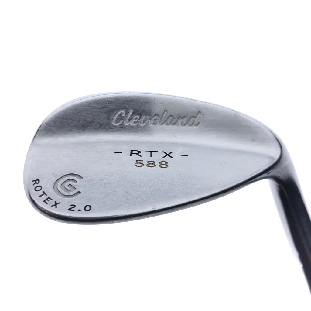 Used Cleveland RTX 588 Rotex 2.0 Raw Sand Wedge / 54.0 Degrees / Wedge Flex