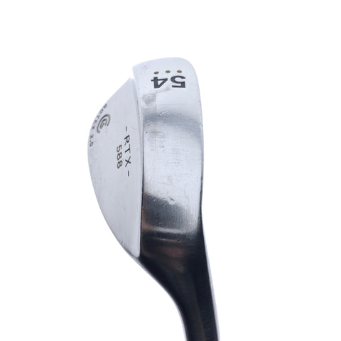Used Cleveland RTX 588 Rotex 2.0 Raw Sand Wedge / 54.0 Degrees / Wedge Flex