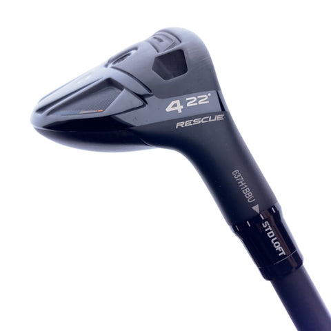 Used TaylorMade Qi4D 4 Hybrid / 22.0 Degrees / Stiff Flex