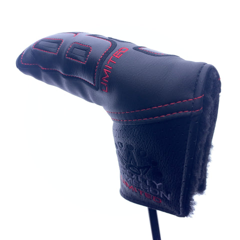 Used Scotty Cameron Limited Edition Triple Black B3 Newport 2 Putter / 34.0 Inc