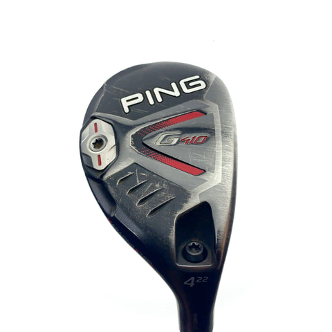 Used Ping G410 4 Hybrid / 22.0 Degrees / Regular Flex