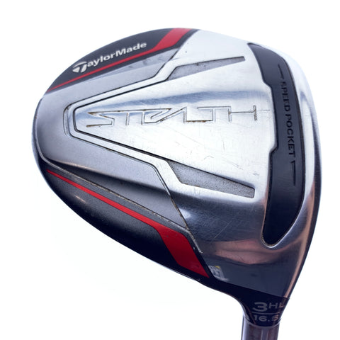 Used TaylorMade Stealth Womens 3  HL Fairway Wood / 16.5 Degrees / Ladies Flex