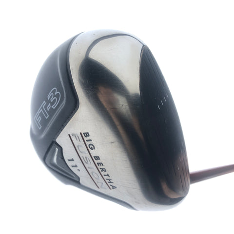 Used Callaway Fusion FT-3 Driver / 11.0 Degrees / A Flex