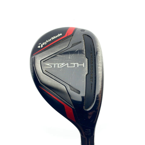 Used TaylorMade Stealth Rescue 3 Hybrid / 19.0 Degrees / Stiff Flex