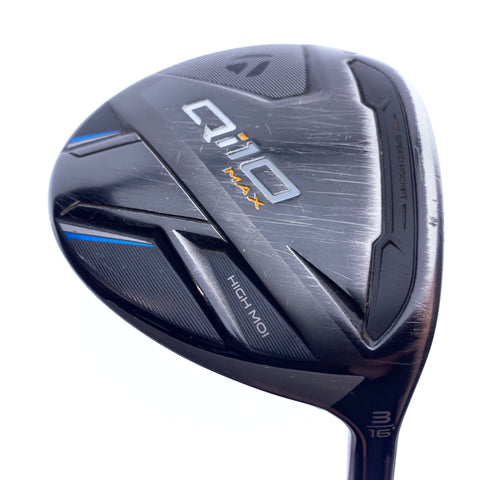 Used TaylorMade Qi10 Max 3 Fairway Wood / 16.0 Degrees / Regular Flex