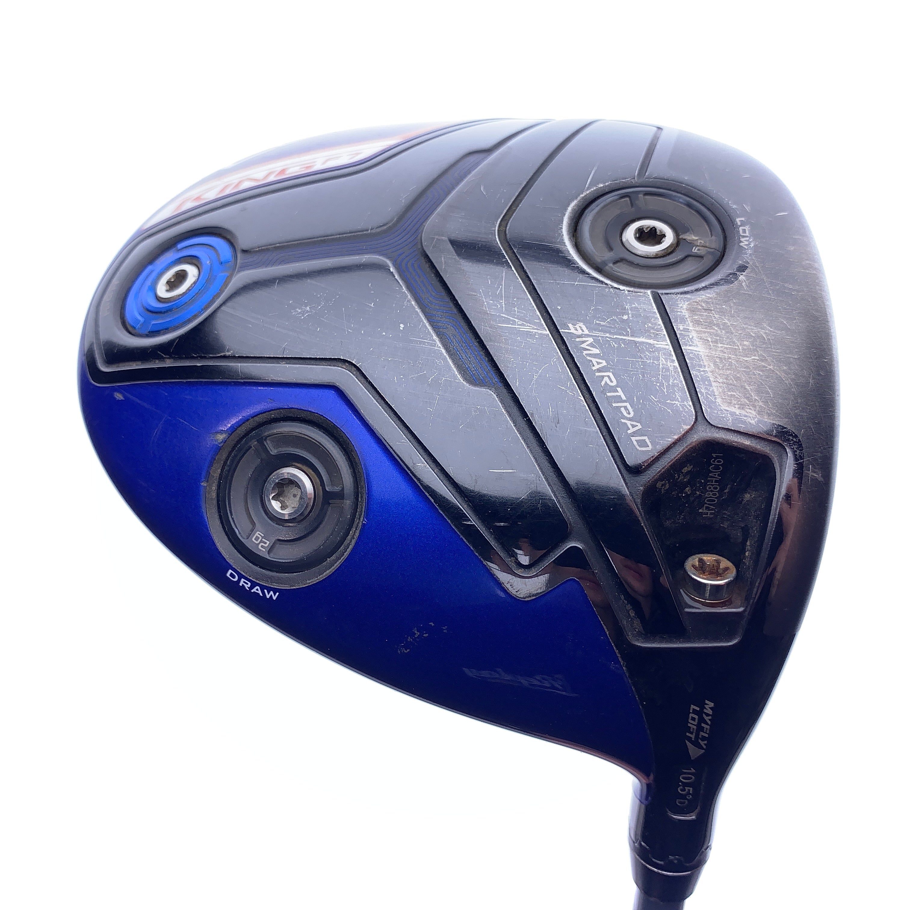 Used Cobra King F7 Driver / 10.5 Degrees / Stiff Flex - Replay Golf 