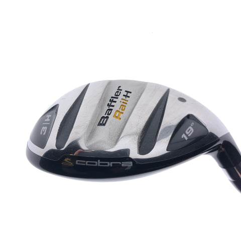 Used Cobra Baffler Rail H 3 Hybrid / 19.0 Degrees / Regular Flex