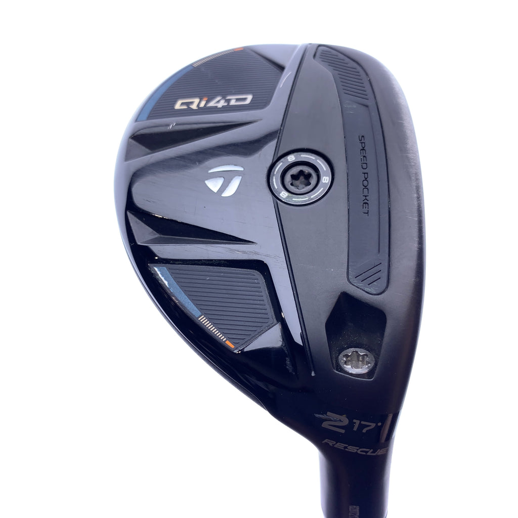 Used TaylorMade Qi4D 2 Hybrid / 17.0 Degrees / Stiff Flex