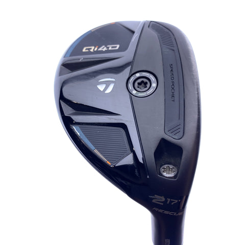 Used TaylorMade Qi4D 2 Hybrid / 17.0 Degrees / Stiff Flex